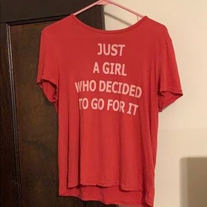 Alice and Olivia tee